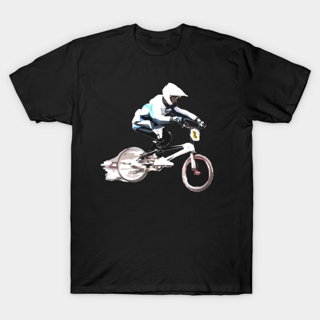 bmx T-Shirt by rickylabellevie